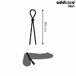 ADDICTED TOYS - SILIKONOWA LINA DO PENISA POJEDYNCZEGO