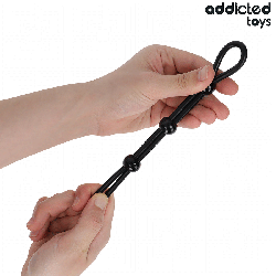 ADDICTED TOYS - SILIKONOWA LINA DO PENISA Z POTRÓJNĄ PĘTLĄ