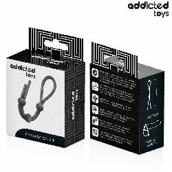 ADDICTED TOYS - SILIKONOWA LINA DO PENISA Z POTRÓJNĄ PĘTLĄ