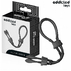 ADDICTED TOYS - REGULOWANA SILIKONOWA LINKA DO PENISA