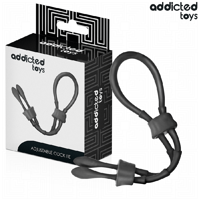 ADDICTED TOYS - REGULOWANA SILIKONOWA LINKA DO PENISA