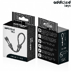 ADDICTED TOYS - REGULOWANA SILIKONOWA LINKA DO PENISA