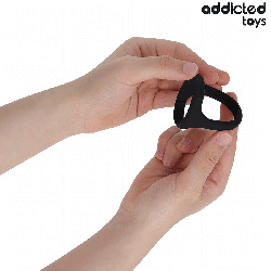 ADDICTED TOYS - GRUBY POTRÓJNY PENIS RING