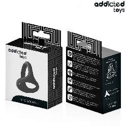 ADDICTED TOYS - GRUBY POTRÓJNY PENIS RING
