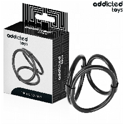 ADDICTED TOYS - PIERŚCIEŃ NA PENISA POTRÓJNEGO