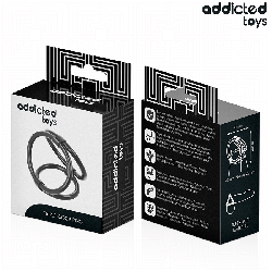 ADDICTED TOYS - ANNEAU PÉNIS TRIPLE