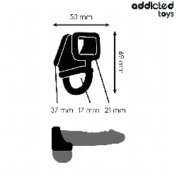 ADDICTED TOYS - ANEL DE GAIOLA PARA PÊNIS