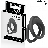 ADDICTED TOYS - PODWÓJNY PENIS TEKSTUROWANY RING