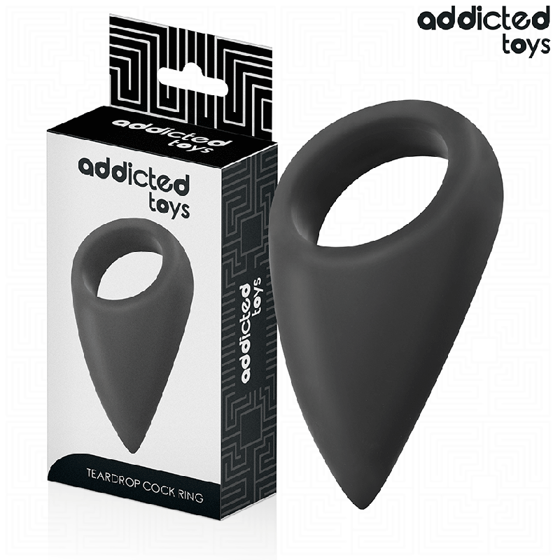 ADDICTED TOYS - PIERŚCIEŃ NA PENISA W KSZTAŁCIE ŁZY