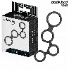 ADDICTED TOYS - ANILLO PARA EL PENE CON DIVISORES PARA TESTÍCULOS