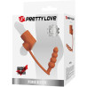 PRETTY LOVE - RĘKAW PENISOWY Z ZATYCZKĄ ANALNĄ NATURALNY