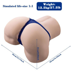 XISE - GINA WIELOPOZYCYJNY REALISTYCZNY MASTURBATOR WAGINY Z WIBRACJĄ I PILOTEM
