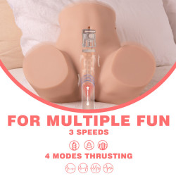 XISE - DANAE - Masturbateur vaginal réaliste avec vibrations multi-positions