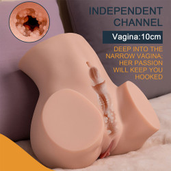 XISE - SYDNI REALISTISCHER MULTIPOSITIONS-VAGINA-MASTURBATOR MIT STOSSFUNKTION