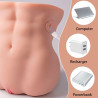 XISE - LYDIA FEMALE VAGINA MASTURBATOR WITH THRUSTING 25 CM