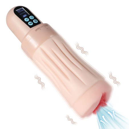 XISE - SUCTROKER V3.0 III VAGINA-MASTURBATOR MIT VIBRATION