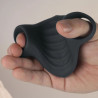 ROCKS-OFF - PALM BLACK ELASTYCZNY WIBRATOR MASTURBATOR
