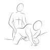 ROCKS-OFF - MASTURBADOR VIBRADOR FLEXÍVEL PALM BLACK