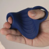 ROCKS-OFF - PALM BLUE ELASTYCZNY WIBRATOR MASTURBATOR