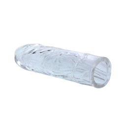 BAILE - PRZEZROCZYSTA SILIKONOWA OSLONA NA PENIS 13 CM
