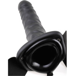 FETISH FANTASY SERIES - 19 CM Z WYPUSTYM PASKIEM CZARNYM
