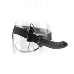 FETISH FANTASY SERIES - 19 CM WIBRUJACY PUSTY PASEK CZARNY