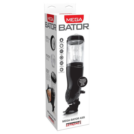 EXTREME TOYZ - PDX MEGA BATOR USB MESKI MASTURBATOR ANO CZARNY