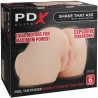 PDX ELITE - SHAKETHAT ASS MASTURBATEUR RÉALISTE VAGIN ET ANUS AVEC VIBRATION