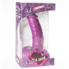 PINK ROOM - CONNOR REALISTYCZNE DILDO FIOLETOWE 16 CM