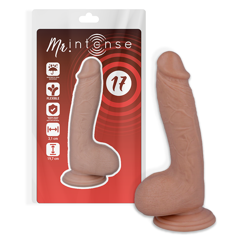 MR INTENSE - 17 PENE REALISTICO 19.7 CM -O- 4.1 CM MR INTENSE - 17 PENE REALISTICO 19.7 CM -O- 4.1 CM
