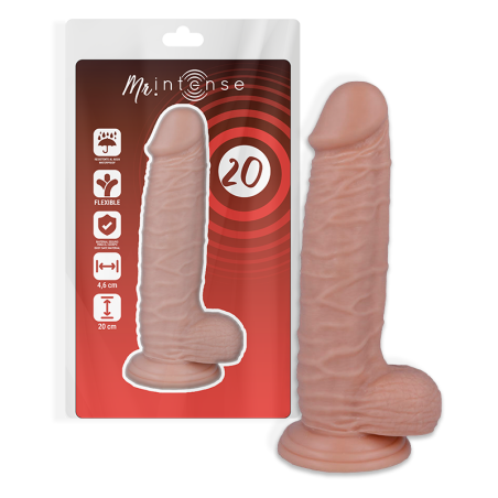 MR INTENSE - 20 REALISTYCZNYCH KOGUTOW 20 CM -O- 4.6 CM
