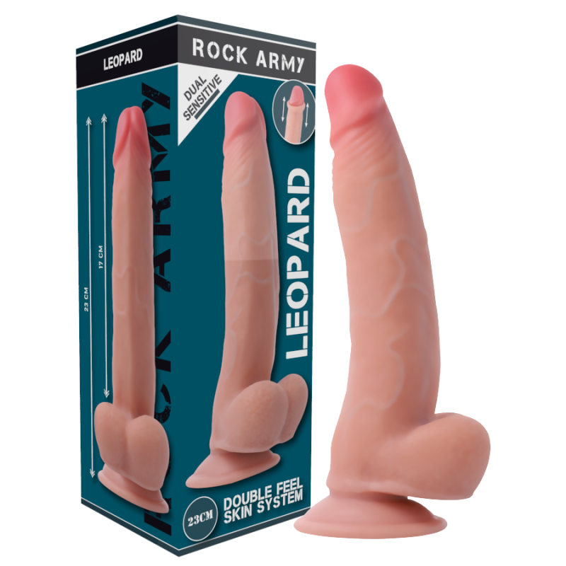 ROCKARMY - LEOPARD PODWOJNEJ GESTOSCI 23 CM -O- 4.77 CM