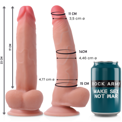 ROCKARMY - LEOPARD PODWOJNEJ GESTOSCI 23 CM -O- 4.77 CM