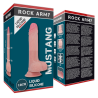 ROCKARMY - PLYNNY SILIKON PREMIUM MUSTANG REALISTYCZNY 18 CM -O- 4.14 CM