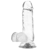 X RAY - PRZEZROCZYSTY KUTEK Z KULKAMI 15.5 CM -O- 3.5 CM