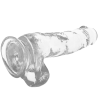 X RAY - PRZEZROCZYSTY KOGUT Z KULKAMI 18.5 CM -O- 3.8 CM