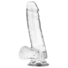 X RAY - PRZEZROCZYSTY KOGUT Z KULKAMI 18.5 CM -O- 3.8 CM
