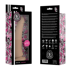 DELTA CLUB - ZABAWKI NATURALNE DILDO MEDYCZNE SILIKONOWE 20 CM -O- 4 CM
