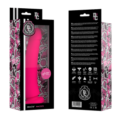DELTA CLUB - ZABAWKI ROZOWE DILDO MEDYCZNE SILIKONOWE 20 CM -O- 4 CM