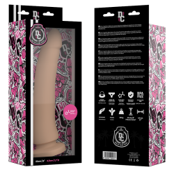 DELTA CLUB - ZABAWKI NATURALNE DILDO MEDYCZNE SILIKON 23 CM -O- 4.5 CM