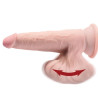KING COCK - PLUS 3D DILDO KOCHAJACE KULKI 24,5 CM JASNA SKORA
