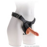 KING COCK - PLUS DILDO 3D Z KULKAMI 17 CM