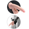 KING COCK - PLUS 3D DILDO KOCHAJACE KULKI 15,2 CM JASNA SKORA
