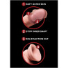 KING COCK - PLUS 3D DILDO KOCHAJACE KULKI 15,2 CM JASNA SKORA