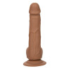 CALEXOTICS - PREGOS DE SILICONE 15.24 CM CASTANHO