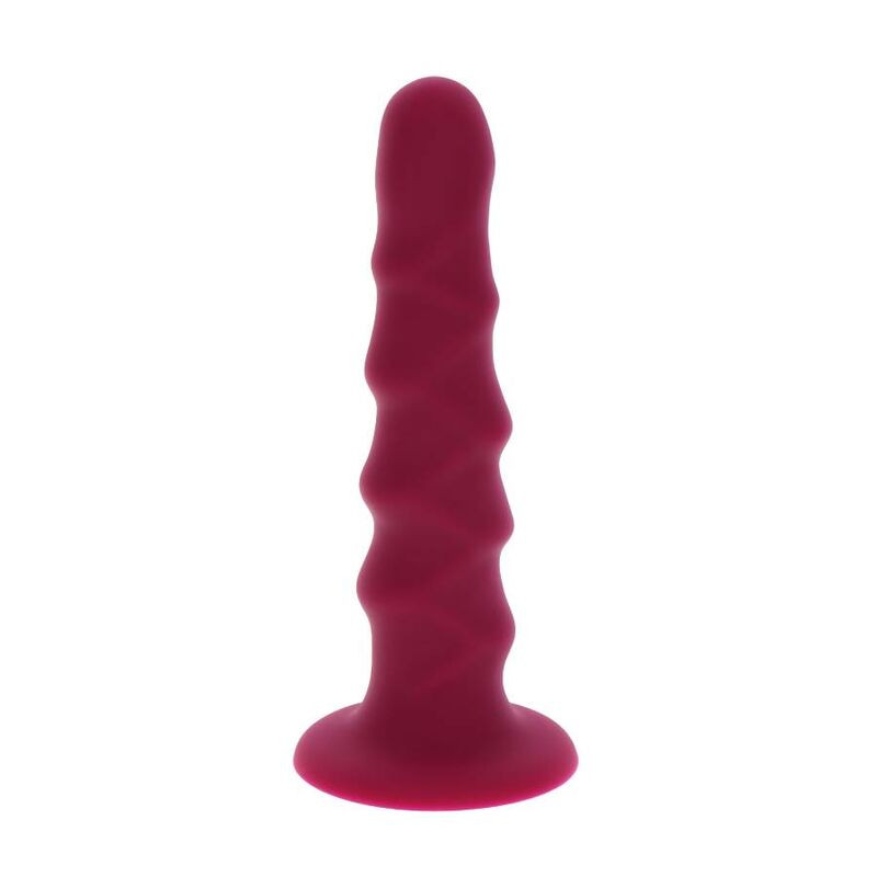 GET REAL - RIBBED DONG 12 CM RED GET REAL - RIBBED DONG 12 CM RED