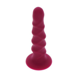 GET REAL - PREZOWANY DONG 12 CM CZERWONY