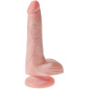 KING COCK - DILDO REALISTYCZNE Z KULKAMI 13,5 CM LEKKI