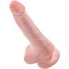 KING COCK - DILDO REALISTYCZNE Z KULKAMI 13,5 CM LEKKI