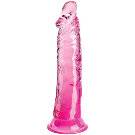 KING COCK - JASNY DILDO REALISTYCZNE 19,7 CM ROZOWY